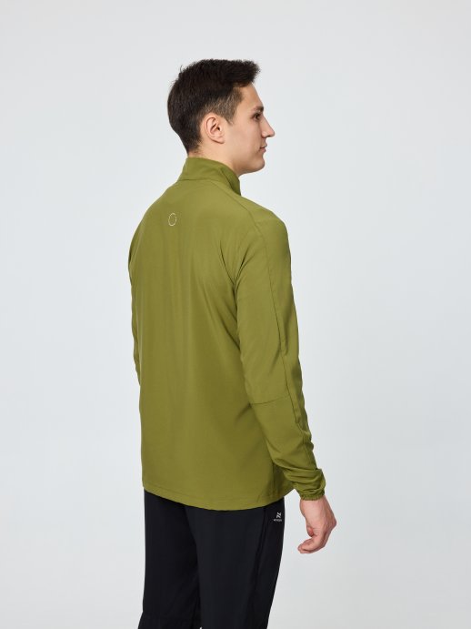 Ветровка беговая Nordski Light Cross Olive NSM349425
