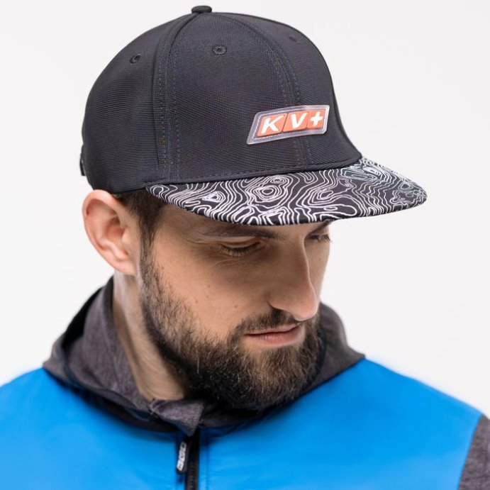 Кепка KV+ Cap with flat visor black 24U153.110