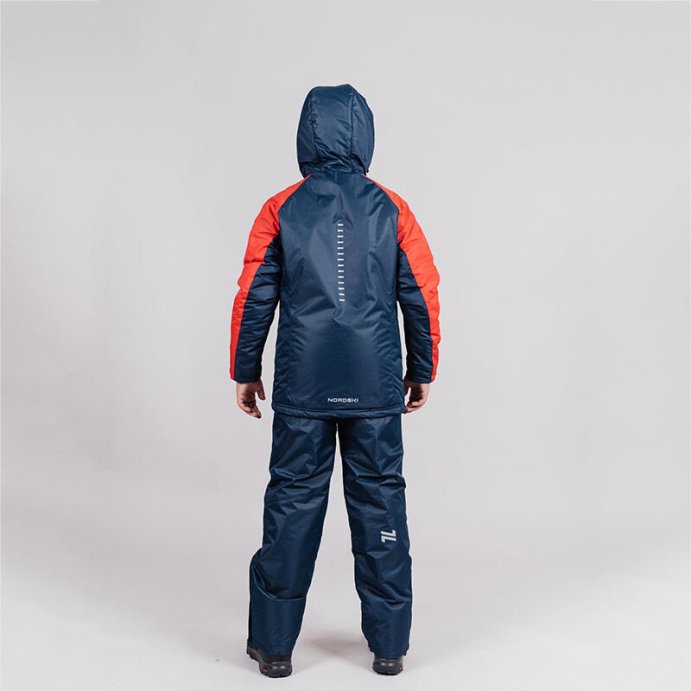Куртка Nordski Jr. Premium Sport Red/Dark Navy NSJ748710