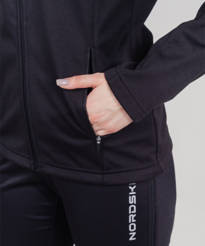 Куртка Nordski Base Black/Pink W NSW811957