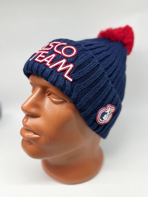 Шапка теплая РОССИЯ &quot;BOSCO темно-син.&quot; 23/24