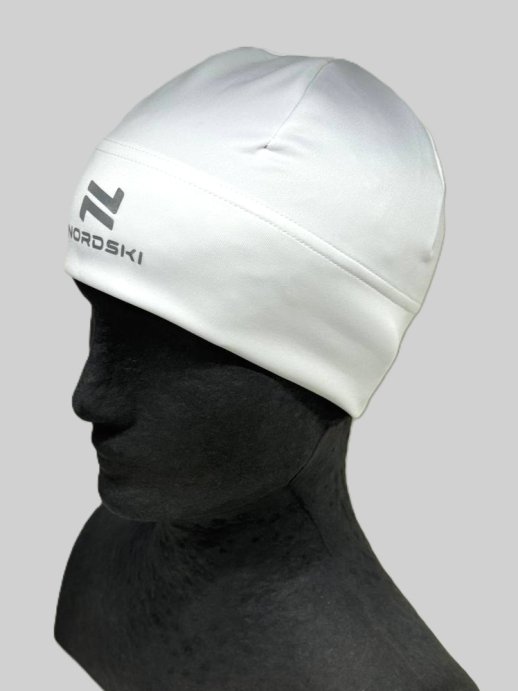 Тренировочная шапка Nordski Core White NSV719001 (L)