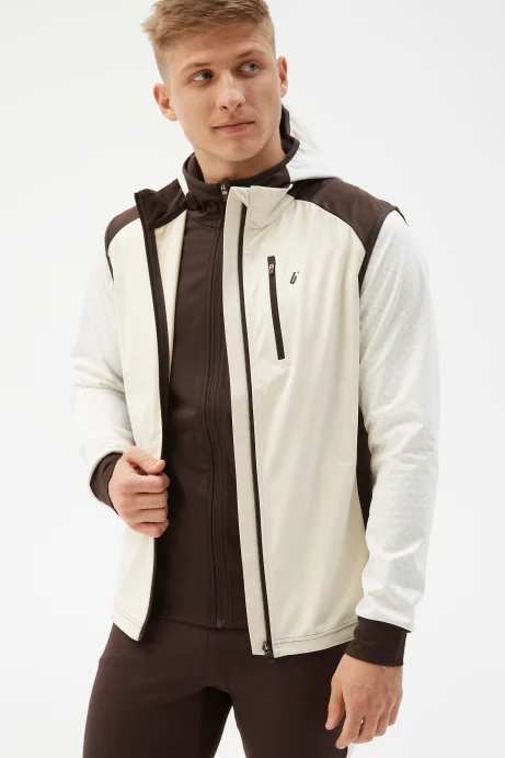 Жилет Bivium &quot;Пик 2.0&quot; муж. молочный_кофейный