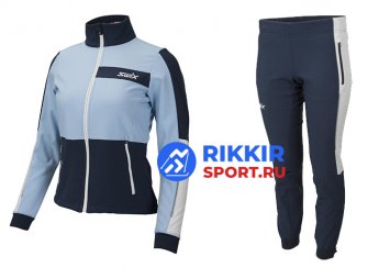 КОСТЮМ РАЗМИНОЧНЫЙ SWIX STRIVE жен. 15296/72108 нежно-голубой