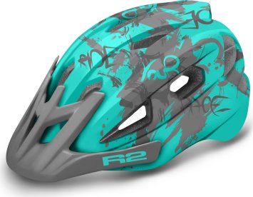 Шлем R2 ATH23G WHEELIE син./зел. (M)