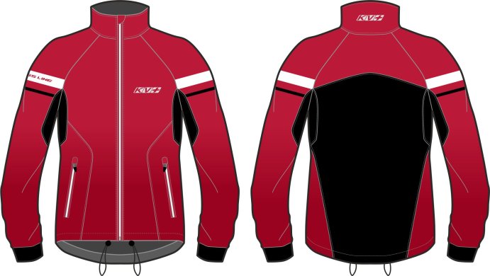 Куртка KV+ CROSS jacket unisex red 23V110.3
