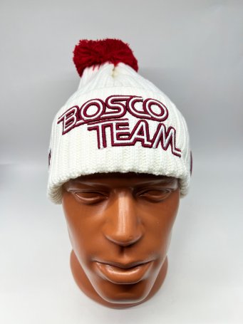 Шапка теплая РОССИЯ &quot;BOSCO белая&quot; 23/24
