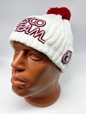 Шапка теплая РОССИЯ &quot;BOSCO белая&quot; 23/24