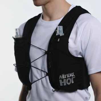 Беговой жилет Wonder Trail Про чёрный (M / L)