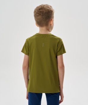 Футболка Nordski Jr. Run 2.0 Olive NSJ1129425