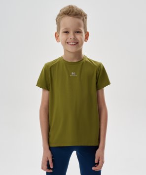 Футболка Nordski Jr. Run 2.0 Olive NSJ1129425