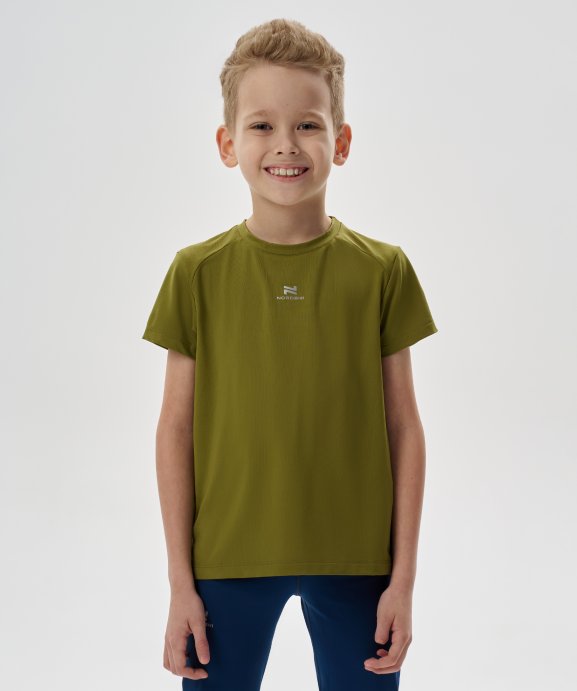 Футболка Nordski Jr. Run 2.0 Olive NSJ1129425
