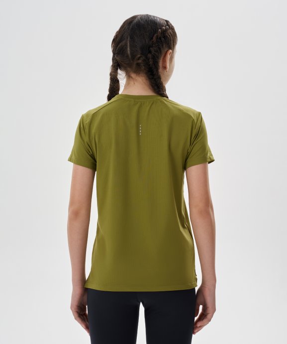 Футболка Nordski Jr. Run 2.0 Olive NSJ1129425