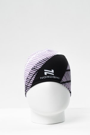 Гоночная шапка Nordski Heat Black/Lavender NSV223106