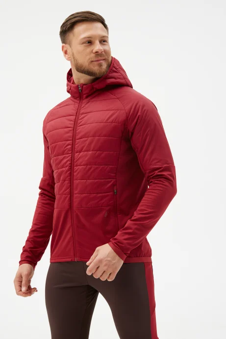 Куртка разминочная Bivium &quot;Комфорт 2.0&quot; муж. бордовый