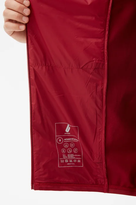 Куртка разминочная Bivium &quot;Комфорт 2.0&quot; муж. бордовый