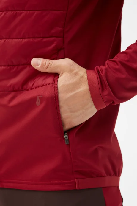 Куртка разминочная Bivium &quot;Комфорт 2.0&quot; муж. бордовый