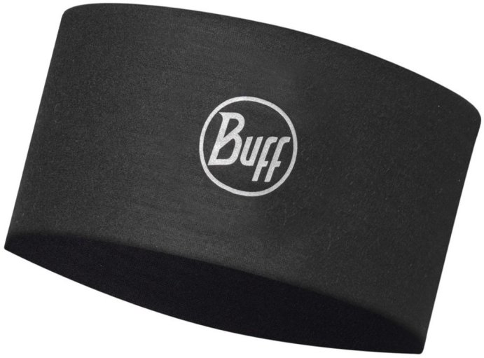 Повязка Buff CoolNet UV+ Wide Headband Solid Black 120007.999.10.00 в Твери