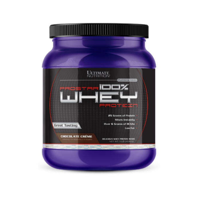 Протеин Вэй ПРОСТАР / Whey 100% PROSTAR Ultimate Nutrition 454 гр. (Шоколадный крем) в Твери