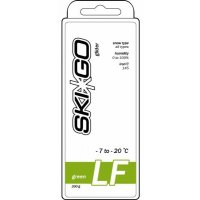Парафин SKIGO LF Green (для всех типов снега) -7/-20 200 гр.