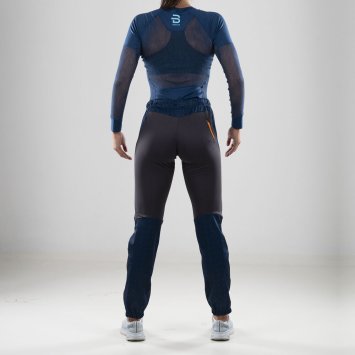 Брюки беговые Bjorn Daehlie 2019-20 Pants Power Wmn Estate Blue 332958_25300