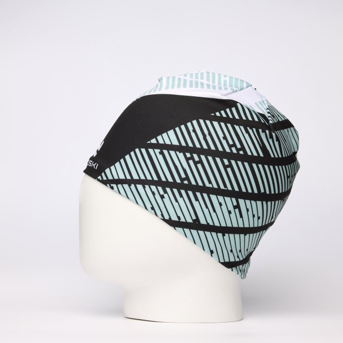 Гоночная шапка Nordski Heat Black/Ice Mint NSV223906