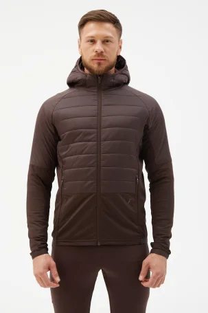Куртка разминочная Bivium "Комфорт 2.0" муж. кофейный