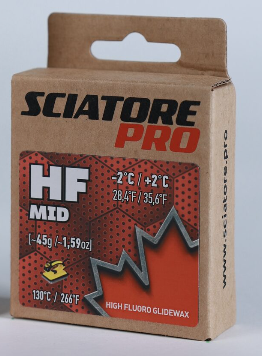 Парафин SCIATORE HF MID (красный) +2/-2 45гр