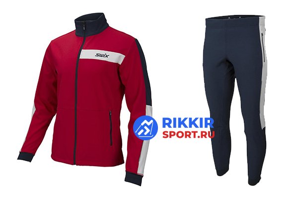 КОСТЮМ РАЗМИНОЧНЫЙ SWIX STRIVE муж. 15291/99990 красный Swix в Твери
