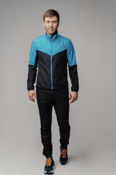 Ветровка Nordski Sport Light blue/Black NSM278170
