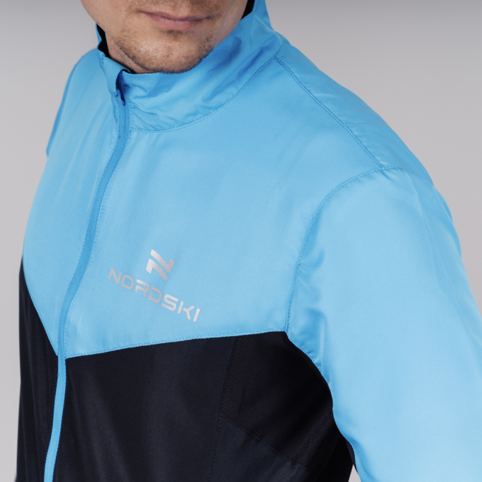 Ветровка Nordski Sport Light blue/Black NSM278170