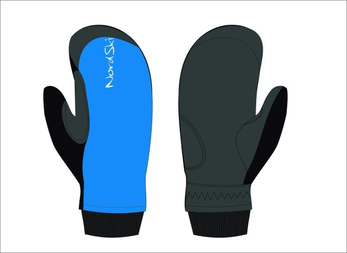 ВАРЕЖКИ  NORDSKI ARCTIC BLUE WS NSV130700