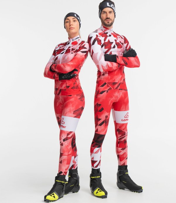 Гоночный костюм LOFFLER WORLDCUP 25 Red EL30139-551