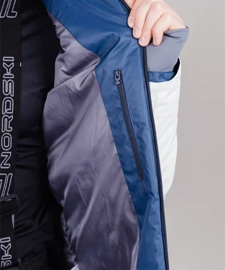 Утепленная куртка Nordski Active Cream/Denim NSM346553