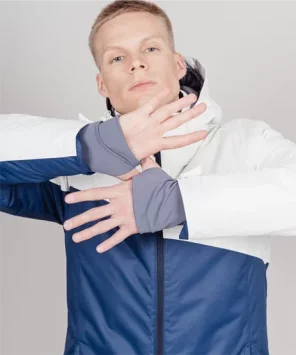 Утепленная куртка Nordski Active Cream/Denim NSM346553
