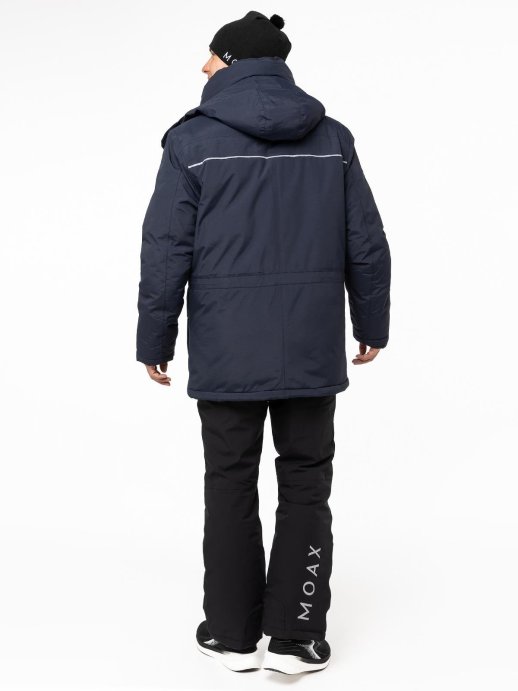 Парка MOAX Siberia Dupont муж. MX2371/75100 темно-синий