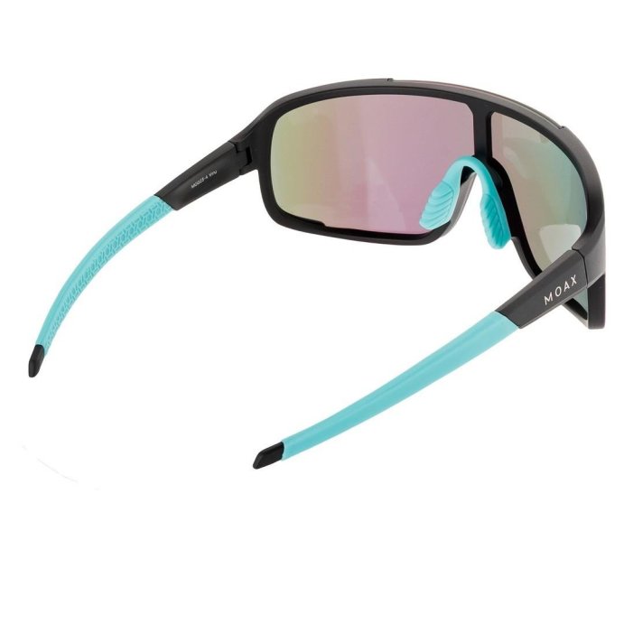 Очки солнцезащитные MOAX VIRU MG023-4 черный/ бирюзовый в Твери