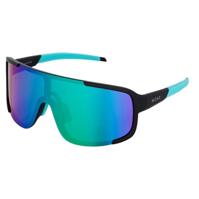 Очки солнцезащитные MOAX VIRU MG023-4 черный/ бирюзовый в Твери