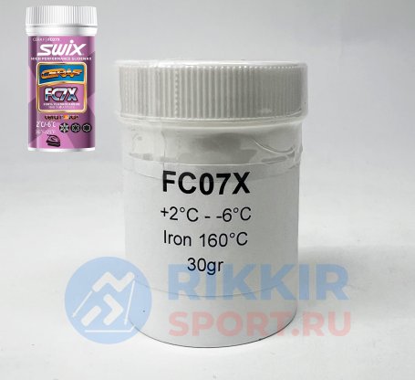 Порошок SWIX FC7X Cera F +2/-6