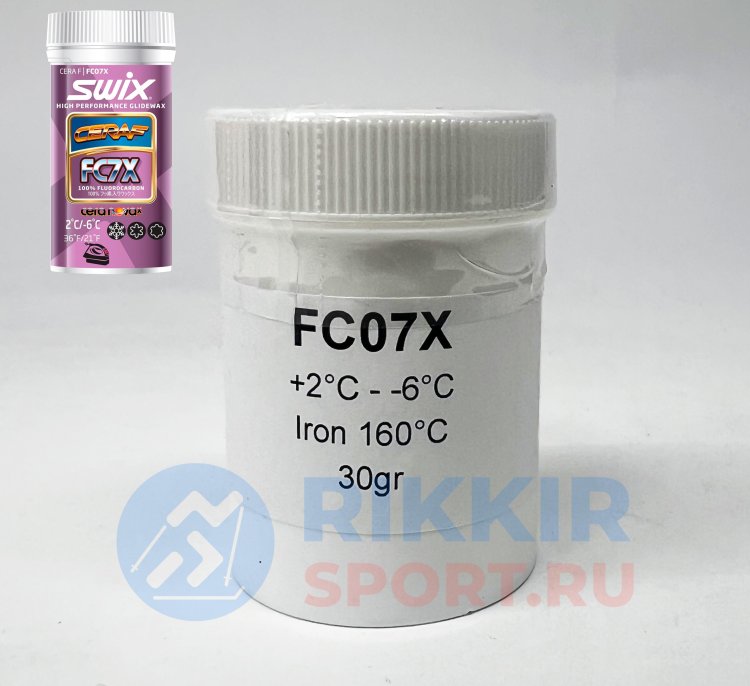Swix CERAF FC10X & FC7X セット Порошок Swix Cera FC10X 0…+20°С высокофторовый 30 гр купить в av