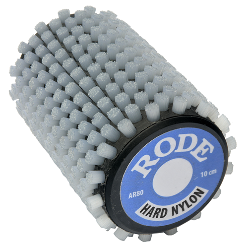 Щетка роторная RODE AR80 HARD NYLON 5mm нейлон. бел. 100мм