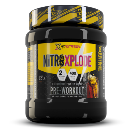 Предтренировочный комплекс HX Nutrition Premium NitroXplode 350 гр. (Кола)