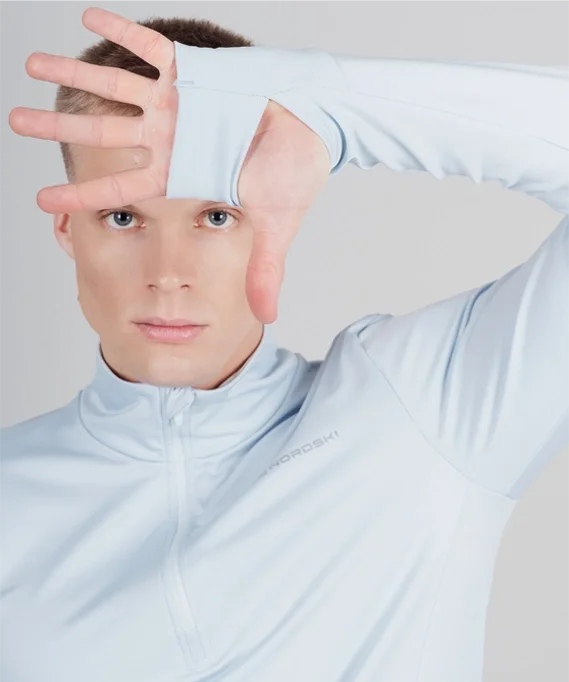 Лонгслив Nordski Warm Pearl Blue NSM851029