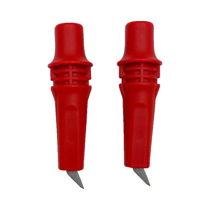 Наконечник MOAX HM Rib красный 9 мм