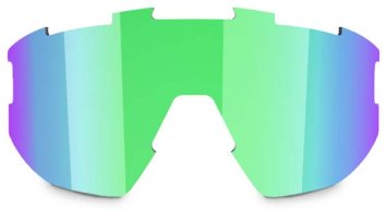 Запасная коричневая с зелёным мультинапылением линза к очкам BLIZ C52904-L7 модели Matrix