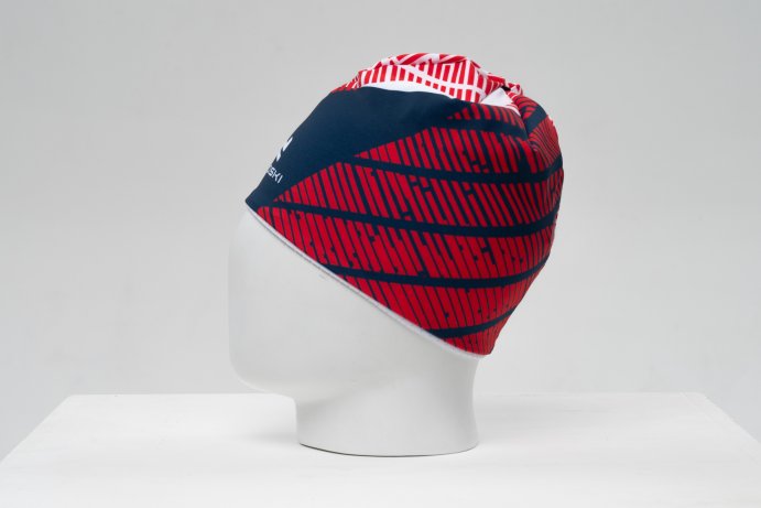 Гоночная шапка Nordski Heat Blue/Red NSV223987