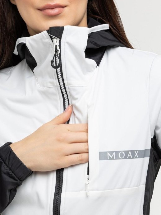 Куртка с капюшоном MOAX Dickson Wind жен. MX314220/00025 белый в Твери