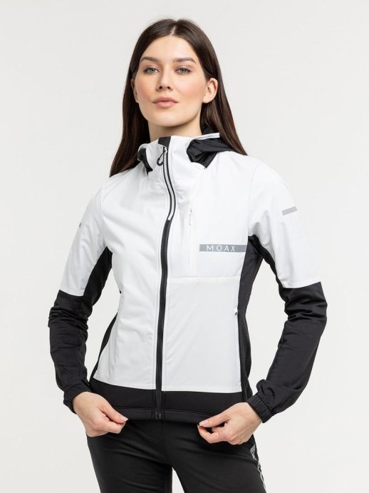 Куртка с капюшоном MOAX Dickson Wind жен. MX314220/00025 белый в Твери