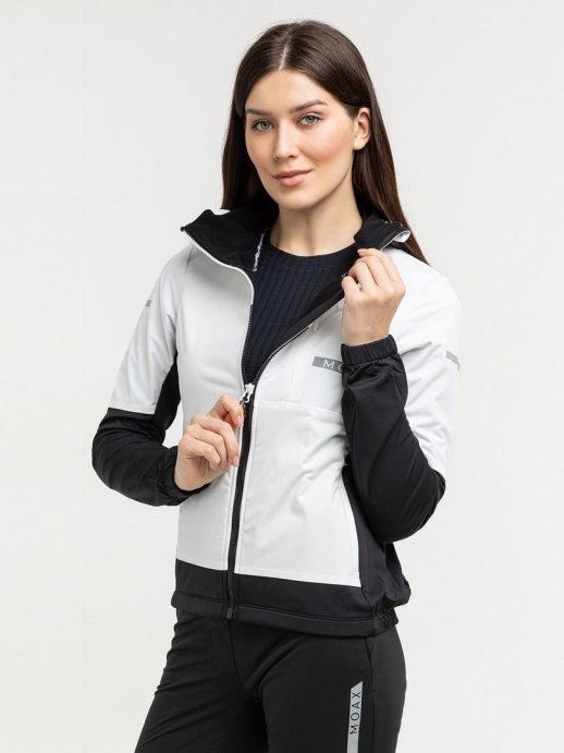 Куртка с капюшоном MOAX Dickson Wind жен. MX314220/00025 белый в Твери