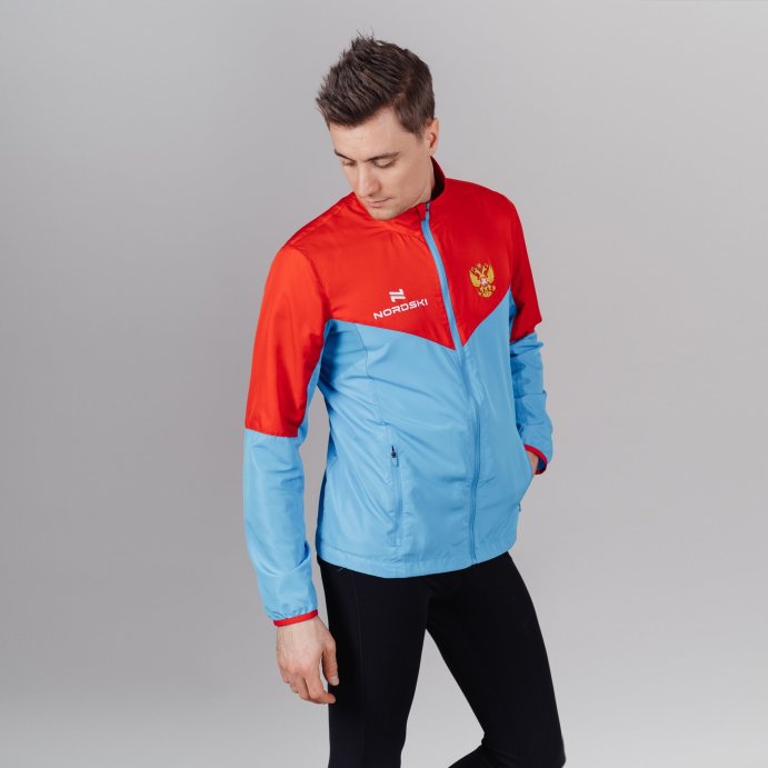 Ветровка Nordski Sport Red/Blue NSM278987 в Твери